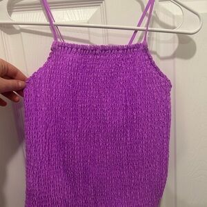 A New Day Purple Tank Top